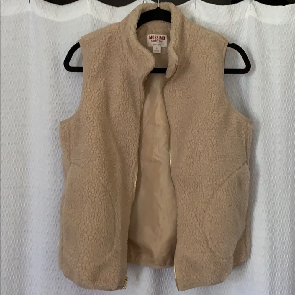 Cozy teddy vest